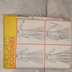 McCall's: Sewing Pattern Uncut 4490